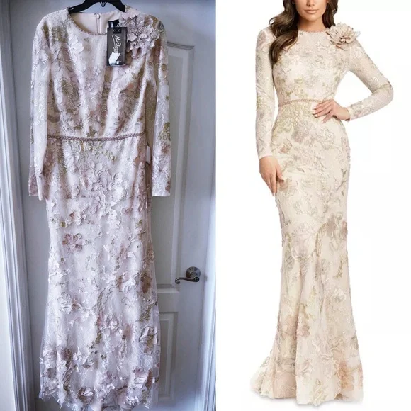 MAC DUGGAL
Floral Lace Gown - Picture 2 of 9